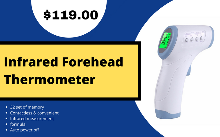 Infrared Forehead Thermpmeter