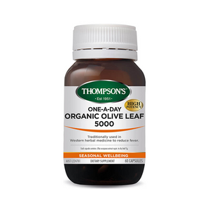 Thompson's Organic Olive Leaf 5000mg