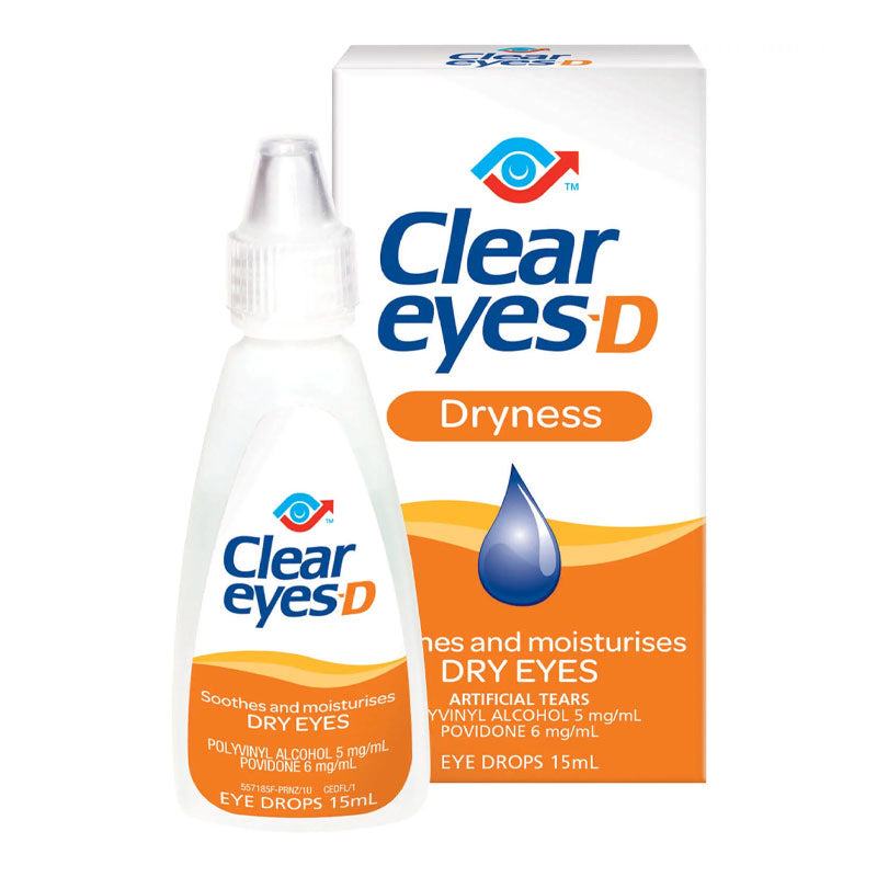 Clear Eyes-D Dryness Drops 15ml