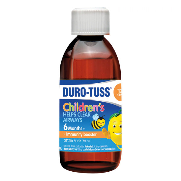 Duro-Tuss Children's Ivy Leaf Extract Honey & Lemon Liquid 200ml