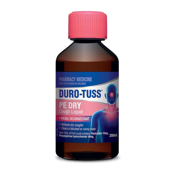 Duro-Tuss Pe Dry Cough Liquid + Nasal Decongestant