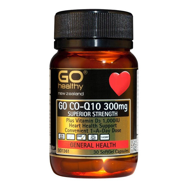 GO CO-Q10 300mg Vitamin D3