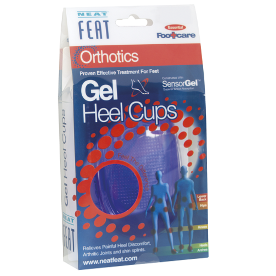 Neat Feat Orthotics Gel Heel Cups Medium