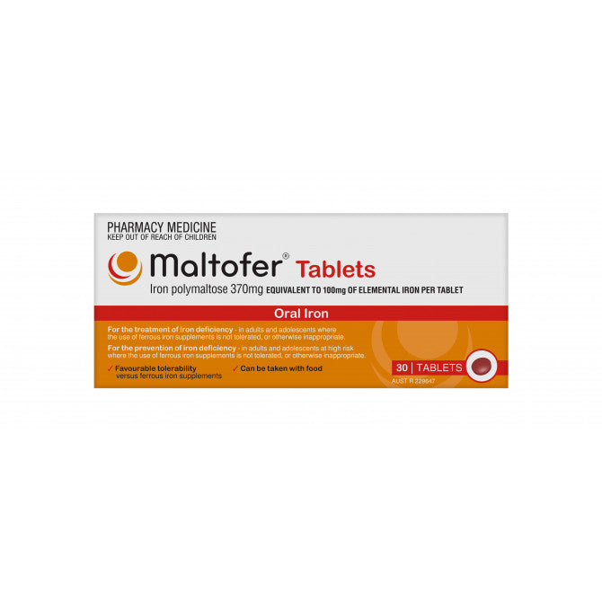 Maltofer Tablets 30's