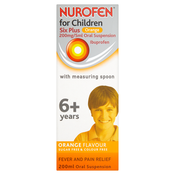 Nurofen Children Liquid - Orange 200ml