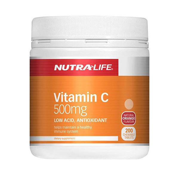 Nutra Life Vitamin C 500mg Chews