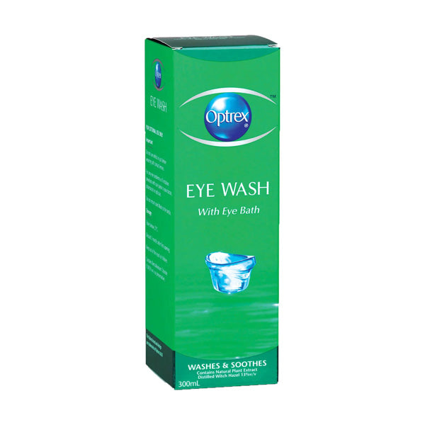 Optrex Eye Wash With Bath 300ml