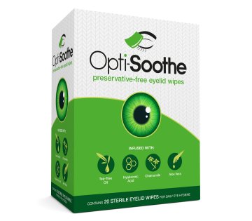 Opti-Soothe Eyelid Wipes 20