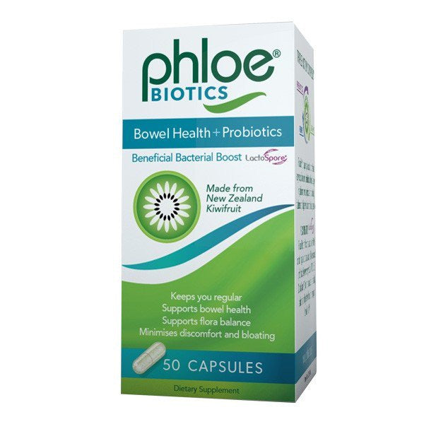 Phloe Biotics Bowel Health + Probiotics Capsules 50s