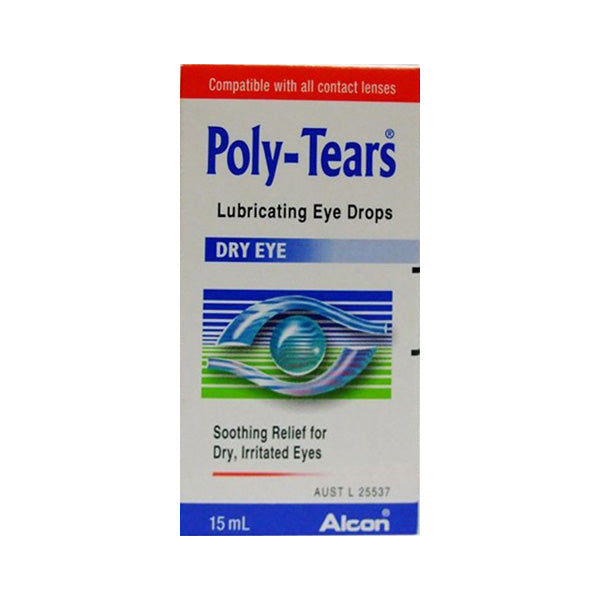 Poly-Tears Dry Eye Drops 15ml