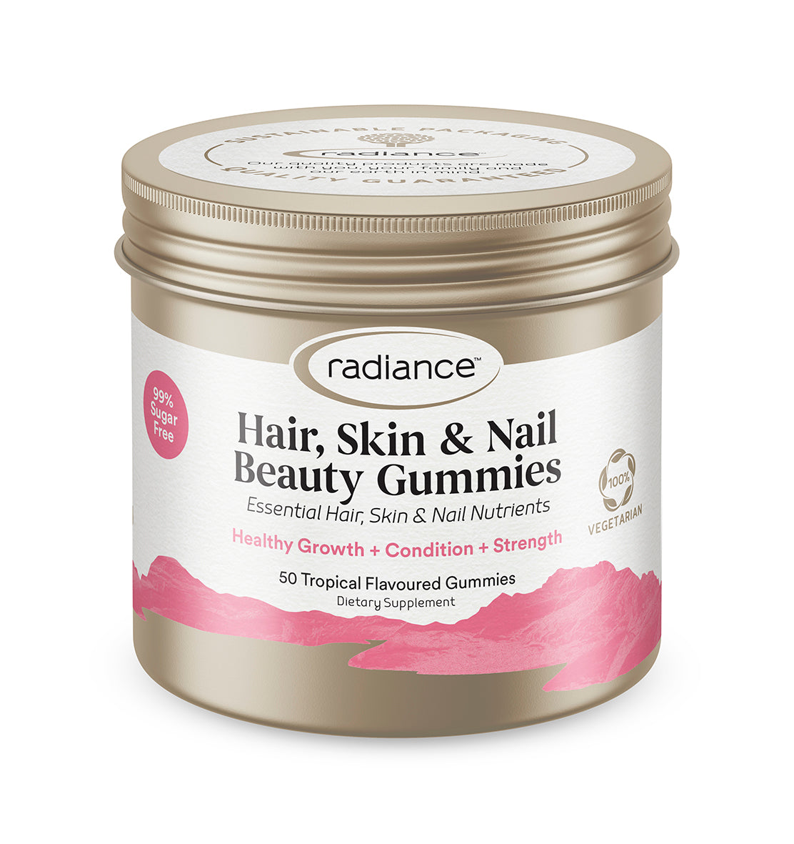Radiance Beauty Gummies Hair & Nails 50caps