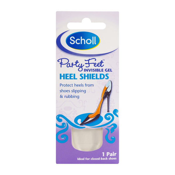 Scholl Party Feet Invisible Gel Heel Shields