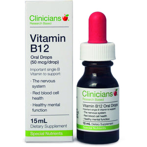 Clinicians Vitamin B12 Oral Drops