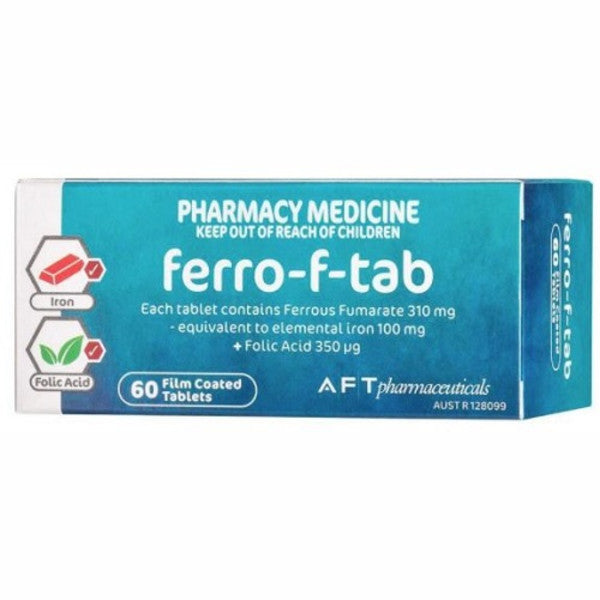Ferro-F-Tab 310mg, 60's