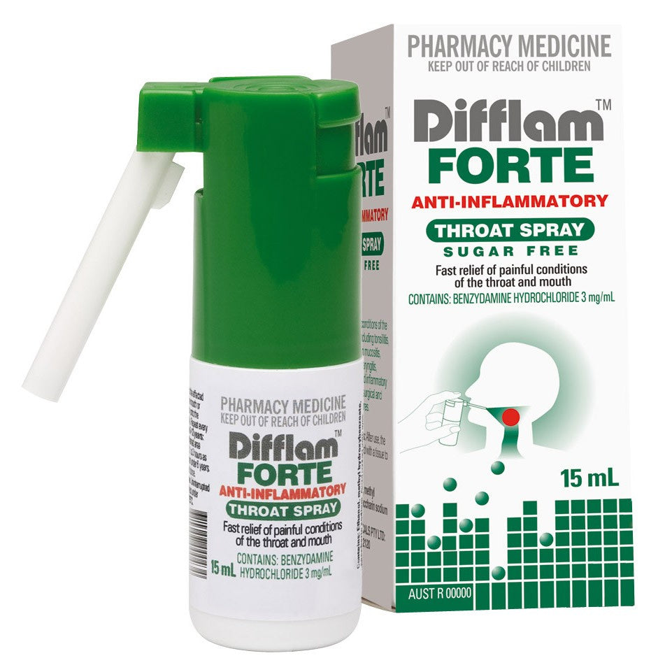 Difflam FORTE Anti-Inflammatory Throat Spray 15ml