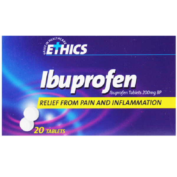 Ethics Ibuprofen Tablets 200mg F/Coat