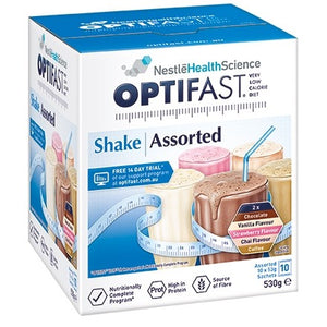 Optifast VLCD Assorted Shakes Pack 10x53g