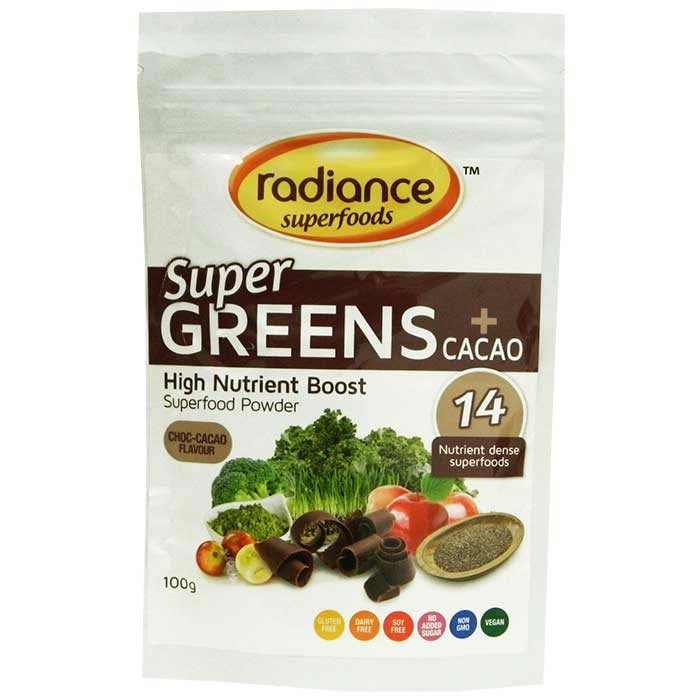 Radiance Super Greens plus Cacao
