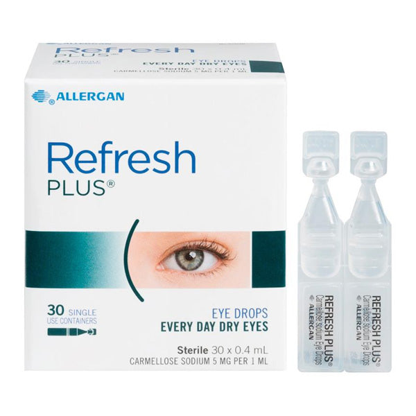 Refresh Plus Eye Drops 30x0.4ml