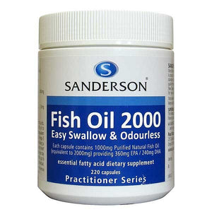 Sanderson Fish Oil 2000mg