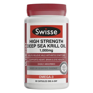 Swisse Ultiboost High Strength Deep Sea Krill Oil 1000mg