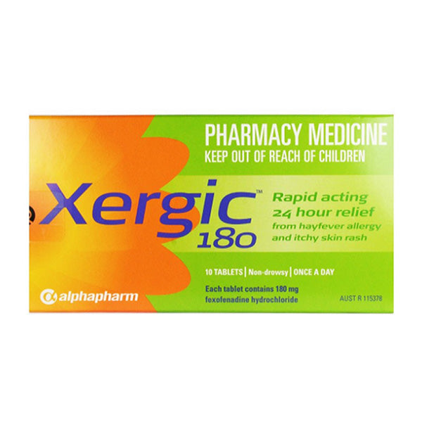 Xergic 180mg Tablets